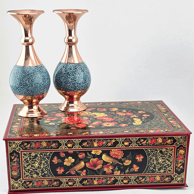 ست گلدان 20 جفتی فیروزه کوبی