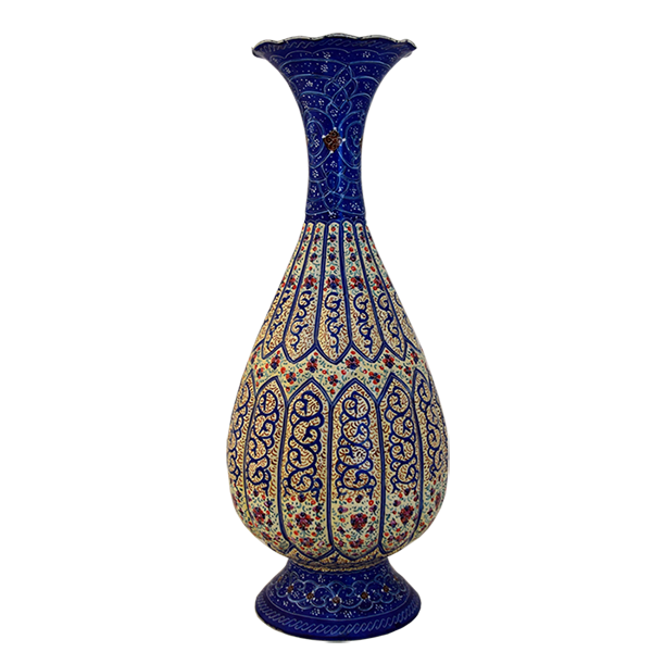 گلدان مینا کاری صنایع دستی آپادانا