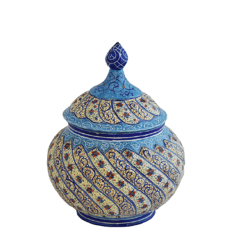 قندان مینا کاری صنایع دستی ایران