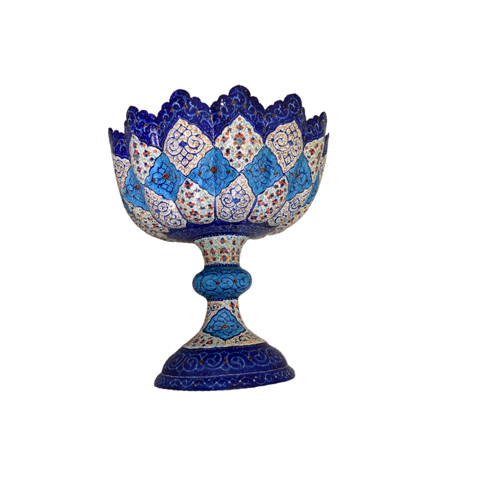 جام مینا کاری صسنایع دستی اپادانا