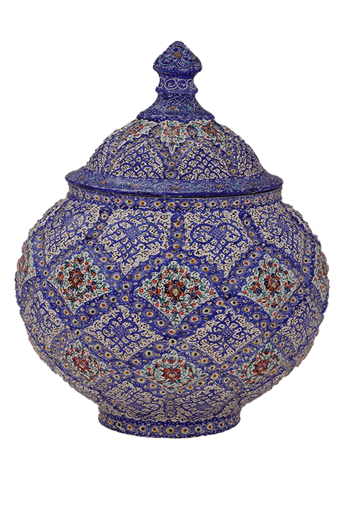 قندان مینا کاری