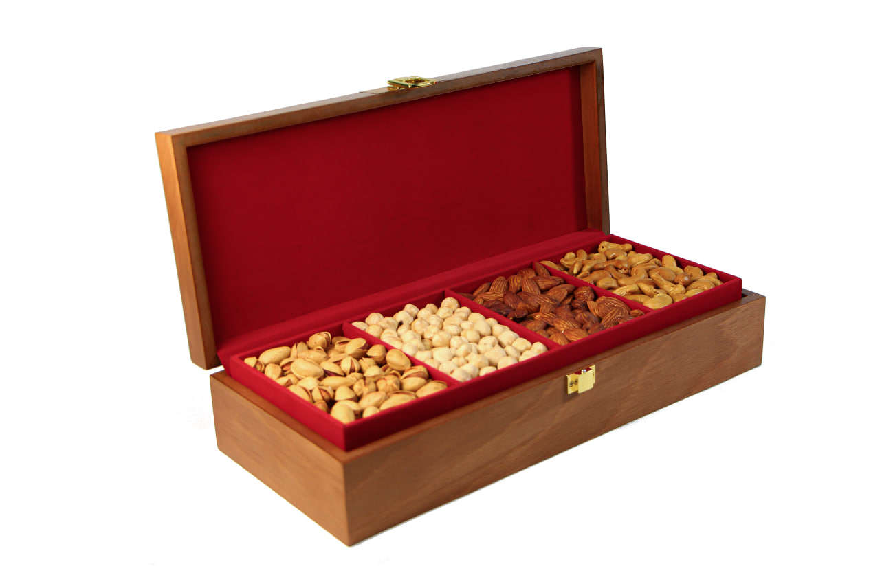 پک هدیه آجیل - مدل اذرخش - صنایع دستی آپادانا