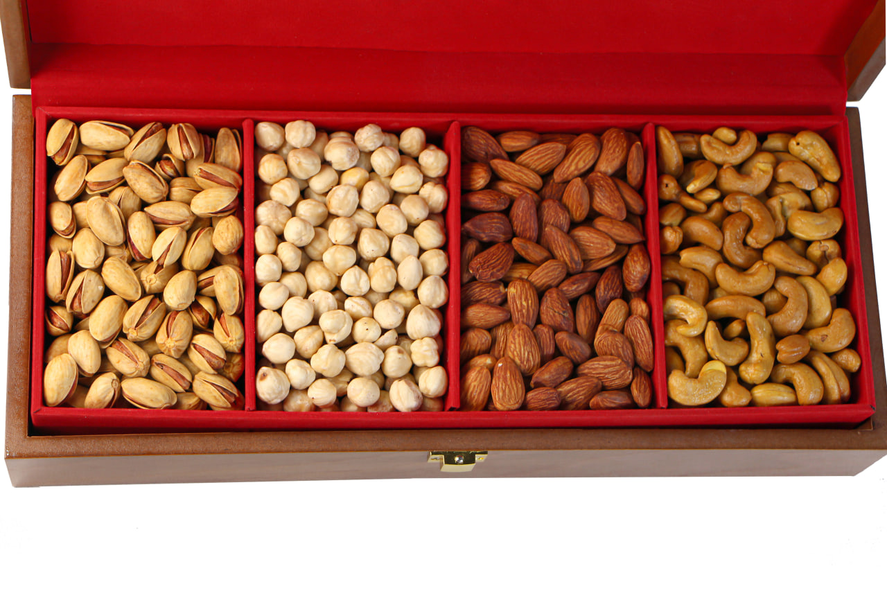 پک هدیه آجیل - مدل اذرخش - صنایع دستی آپادانا