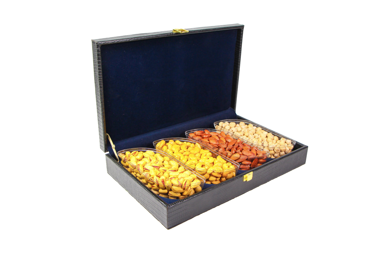 پک هدیه آجیل مدل دلسا صنایع دستی آپادانا